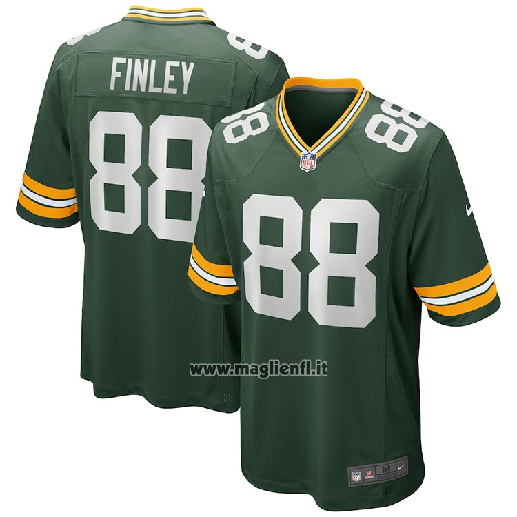Maglia NFL Game Green Bay Packers Jermichael Finley Retired Verde